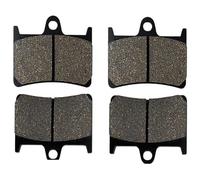 Plaquettes De Frein À Disque pour YZF R6 pour 600 2003-2015 R1 1000 2004-2006 pour FZ6 2007-2009 Plaquettes Frein Avant Arrière Moto(2 Pairs of Front)