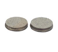 Plaquettes de frein à disque, silencieuses, 20 mm de diamètre, plaquettes de garniture de frein, résistance aux hautes températures, semi-métal et résine pour scooter électrique M365
