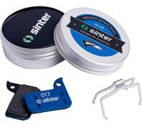 Plaquettes de frein à disque Sinter 017 Sram Road organiques, E-Bike, bleu, set, en boîte