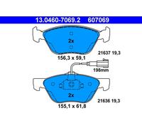 PLAQUETTES DE FREIN ALFA P. 145/146/156/GTV/SPIDER 95-05