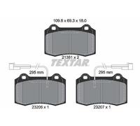 PLAQUETTES DE FREIN ALFA P. 147/156/SPIDER/GTV- 3.2
