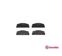 Plaquettes De Frein Arrière Brembo P23002 Fiat 132 1.6 65 KW 1978