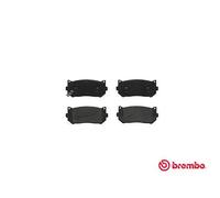 Brembo Plaquettes de frein arrière P 30 008 pour KIA Clarus, Shuma I, Carens II Monospace