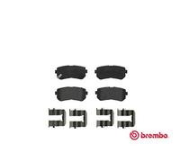 Plaquettes De Frein Arrière BREMBO P30046 HYUNDAI I20 COUPE 1.4 CRDI 66 KW 2015