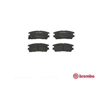 Plaquettes De Frein Arrière BREMBO P54018 MITSUBISHI PAJERO II 2.4 82 KW 1991