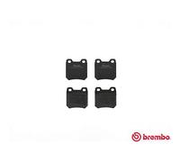 Plaquettes De Frein Arrière BREMBO P59010 OPEL OMEGA A 1.8 65 KW 1993