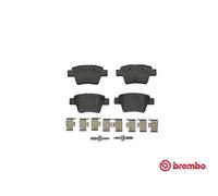 Plaquettes De Frein Arrière BREMBO P61100 PEUGEOT 207 1.4 16V 65 KW 2006