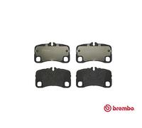 Plaquettes De Frein Arrière BREMBO P65013 PORSCHE 911 3.8 CARRERA 4S 283 KW 2012