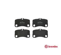 Plaquettes De Frein Arrière BREMBO P65022 PORSCHE 911 3.6 TURBO 353 KW 2006