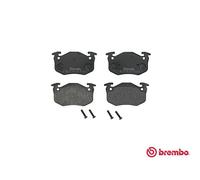 Plaquettes De Frein Arrière Brembo P68018 Renault 19 II Cabriolet 1.8 79 Kw 1996
