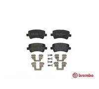 Plaquettes De Frein Arrière BREMBO P86021 VOLVO V60 T6 AWD 2.0 225 KW 2013