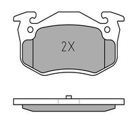 Plaquettes de frein arrière Meyle pour Renault Clio Williams