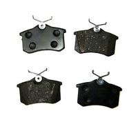 Plaquettes de frein arrière pour Audi A3 (8L) avec disques en 232 x 9 mm