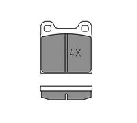 Plaquettes de frein arrière pour Mercedes W123