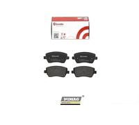 Plaquettes De Frein Arrières Brembo Pour Fiat Croma 1.9 Multijet 88 Kw 120 Hp