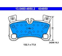 PLAQUETTES DE FREIN AUDI T. Q7 3.0-6.0 TDI QUATTRO 06-15