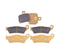 Plaquettes de Frein Avant Arrière Double Disque Fixation à Goupille Unique Compatible With Multistrada 620 Nexus 500 X9 250 Linked(1set Ceramic)