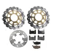 plaquettes de frein avant arrière Pour SUZUKI Disques Plaquettes Frein Avant Arrière Usinés CNC Pour GSXR750 2006-2007 GSXR1000 2008 GSXR K7 K8(5)