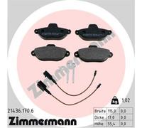 Plaquettes de Frein Avant Bendix - Bosch Pour Fiat 500 312_ 1.2 4 Pièces