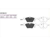 Plaquettes De Frein Avant BMW Série 3 E90 2005-, X1 2009-, Z4 2009- Neuf
