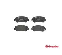 Plaquettes De Frein Avant BREMBO P23013 FIAT PANDA 1100 TREKKING 4X4 1.2 37 1999