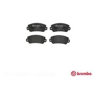 Plaquettes De Frein Avant BREMBO P23021 FIAT PANDA 1.1 TREKKING 4X4 37 KW 1996