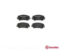 Plaquettes De Frein Avant BREMBO P23021 FIAT PANDA VAN 1.1 AWD 40 KW 2003