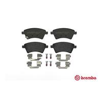 Plaquettes De Frein Avant BREMBO P23105 FIAT SEDICI 1.6 16V 4X4 79 KW 2006