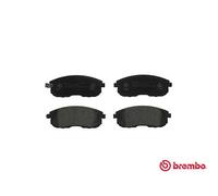 Plaquettes De Frein Avant BREMBO P23126 FIAT SEDICI 1.6 16V 4X4 79 KW 2006