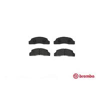 Plaquettes De Frein Avant BREMBO P24009 FORD FIESTA I 1.3 49 KW 1981