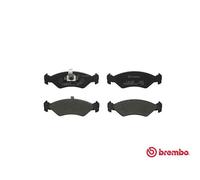 Plaquettes De Frein Avant BREMBO P24028 FORD COURIER FURGONATO 1.3 44 KW 1996