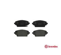 Plaquettes De Frein Avant BREMBO P28029 NISSAN PRIMERA HATCHBACK 1.6 78 KW 2002