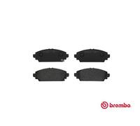Plaquettes De Frein Avant BREMBO P28031 HONDA ACCORD VI 1.6 I 85 KW 1998