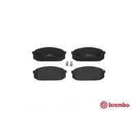 Plaquettes De Frein Avant BREMBO P49022 MAZDA 323 F V 2.0 24V 106 KW 1997