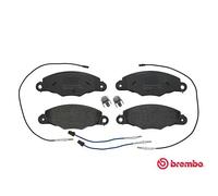Plaquettes De Frein Avant BREMBO P61061 CITROËN XANTIA 2.1 TURBO D 12V 80 1999