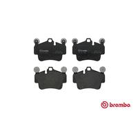 Plaquettes De Frein Avant BREMBO P65015 PORSCHE CAYMAN S 3.4 235 KW 2012