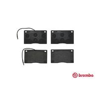 Plaquettes De Frein Avant BREMBO P68012 RENAULT MASTER I 28-35 2.5 D 52 KW 1991