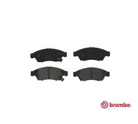 Plaquettes De Frein Avant BREMBO P79014 Pour SUZUKI LIANA 1.6 4WD 78 KW 2006