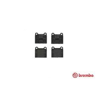 Plaquettes De Frein Avant BREMBO P85003 VOLKSWAGEN SANTANA 1.3 44 KW 1982