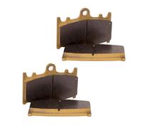 plaquettes de frein avant de moto Plaquettes de frein pour avant et pour arrière pour moto ZZR400 ZZR1100 ZZR 400 1100 ZR GPZ 900R A7 A8(2 pairs Front)