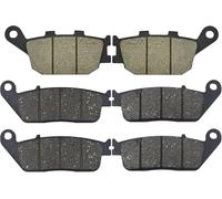 plaquettes de frein avant de moto Plaquettes de frein pour moto pour VRX400T VRX 400 T NC33 CBF500 CBF4 CBF 500(2 front and rear)