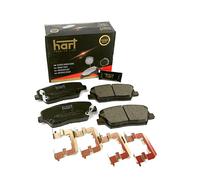 Plaquettes de frein Avant du véhicule 253 433 HART