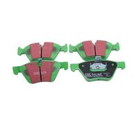 Plaquettes de frein avant EBC Vertes pour BMW série 1 E81-E82-E87-E88 120d à 125i