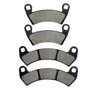 Plaquettes de frein avant et arrière de moto for POLARIS RZR XP Turbo 2016-2020 RZR XP Pro Turbo 2020-2022 Inc Pro modèle FA680 FA656 (Color : Front and Rear)