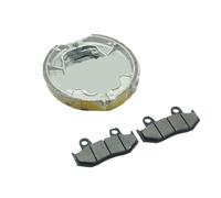 Plaquettes de frein avant et arrière définies Compatible avec CB223S 2008-2016 FTR223 FTR 223 2000-2005 2007-2016 Compatible avec le remplacement des chaussures de frein à moto(Front and Rear)