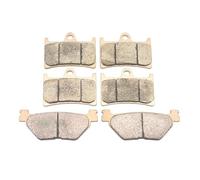 Plaquettes de frein avant et arrière en cuivre fritté, for XT 1200 Z 2014 - 2018 XT1200 ZE Raid Edition(3 pair 1 sets)