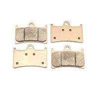 Plaquettes de frein avant et arrière en cuivre fritté, for XT 1200 Z 2014 - 2018 XT1200 ZE Raid Edition(2 pair Front)
