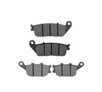 Plaquettes de frein avant et arrière for moto VT1100C2 1995-2005 VTX1300 2003-2008 CBF500 2004(Front and Rear)