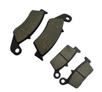 Plaquettes De Frein Avant Et Arrière Moto Pour GAS MX 125 200 250 300 Trail Halley 125cc EC 450 515 Pampera FA125 FA131 CRRYUQWWM(Avant Arrière)