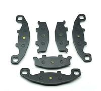 Plaquettes De Frein Avant Et Arrière Motos Pour Ninja ZX750 750R ZX10 ZX-10 ZX600 600R 1988-1997 FIXCOR(Whole set)